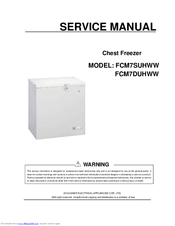 Haier FCM7SUHWW Service Manual