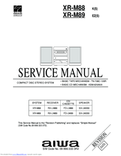 Aiwa XR-M89 EZ Service Manual