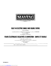 Maytag MEW9630DS00 Use & Care Manual