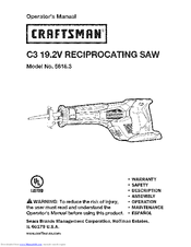 Craftsman 5818.3 Operator's Manual