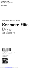 Kenmore 796.61412310 Use & Care Manual