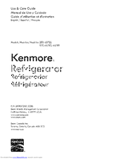 Kenmore 253.60722013 Use & Care Manual
