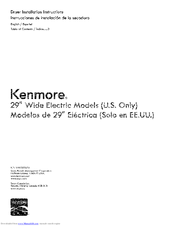Kenmore 11065202310 Installation Instructions Manual