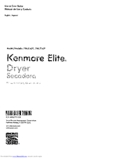 Kenmore 796.6142 Series Use & Care Manual