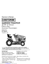 Craftsman 917.98644 Operator's Manual