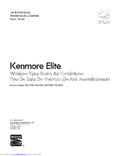 Kenmore 253.76150 Use & Care Manual