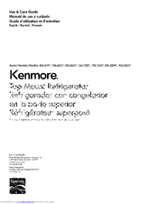 Kenmore 106.7216 Use & Care Manual