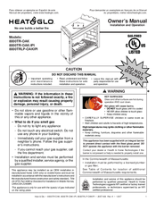 Heat & Glo 8000TR-OAK Owner's Manual
