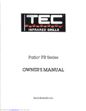 TEC Patio FR series Owner's Manual
