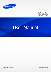 Samsung SM-T815Y User Manual