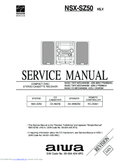 Aiwa NSX-SZ50 Service Manual
