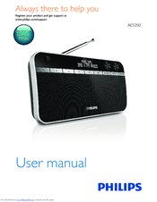Philips AE5250 User Manual