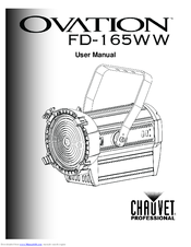 Chauvet Ovation FD-165WW User Manual