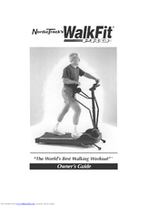 NordicTrack WalkFit PRO Owner's Manual