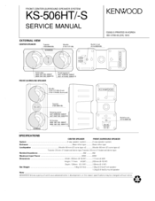 Kenwood KS-506HT Service Manual