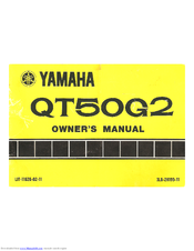 Yamaha QT50G2 Owner's Manual