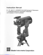 Meade Autostar II Instruction Manual
