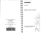 Siemens 120 Series User Manual