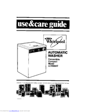 Whirlpool LC4900XT Use And Care Manual
