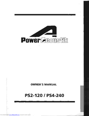 Power Acoustik PS2-120 Owner's Manual