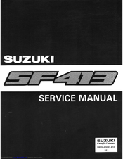 Suzuki Swift SF413 Service Manual