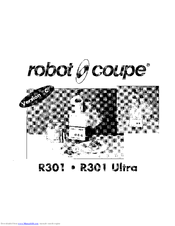 Robot Coupe R301 Instruction Manual