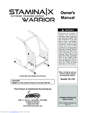 Stamina X Warrior Owner's Manual