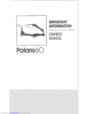 Polaris Vac-Sweep 60 Owner's Manual