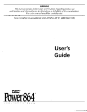 DSC PC5020 Power864 User Manual