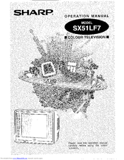 Sharp SX51LF7 Operation Manual