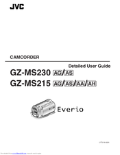 JVC GZ-MS215AG User Manual