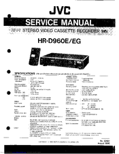 JVC HR-D960E Service Manual