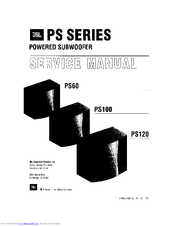 JBL PS120 Service Manual