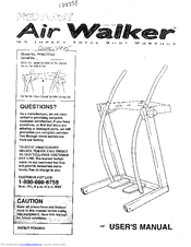 Pro-Form Air Walker PFMC77753 User Manual
