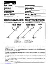 Makita RBC225 Original Instruction Manual