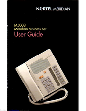 Nortel Meridian M5008 User Manual
