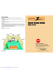 Zenith DVT316 Series Quick Setup Manual