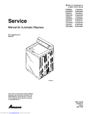 Amana LWD67AL Service Manual