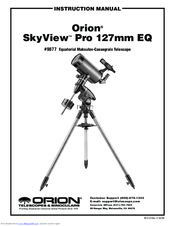 Orion SkyView Pro 127mm EQ Manual