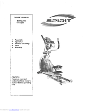 Spirit 16117200 Owner's Manual