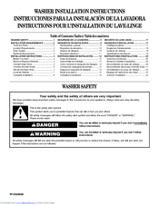 Whirlpool W10038060 Installation Instructions Manual