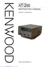 Kenwood AT-250 Instruction Manual
