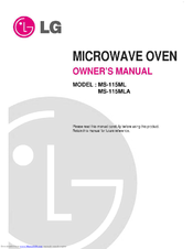 LG MS-115ML Owner's Manual
