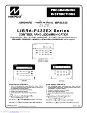NAPCO LIBRA LIB-P432EX Programming Instructions Manual
