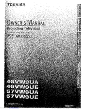 Toshiba 46VW9UA Owner's Manual