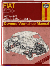 Fiat 1953 500 Owners Workshop Manual