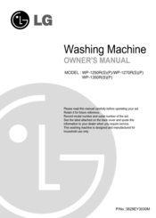 LG WP-1270RS Owner's Manual