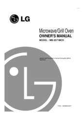 LG MB-3571MCD Owner's Manual