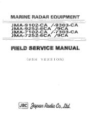 JRC JMA-9303-CA Service Manual