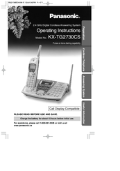 Panasonic KX-TG2730CS Operating Instructions Manual